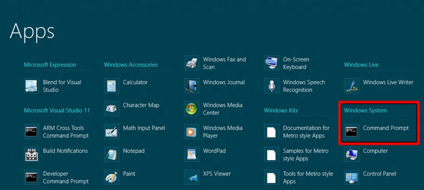 All-Apps-Windows-8