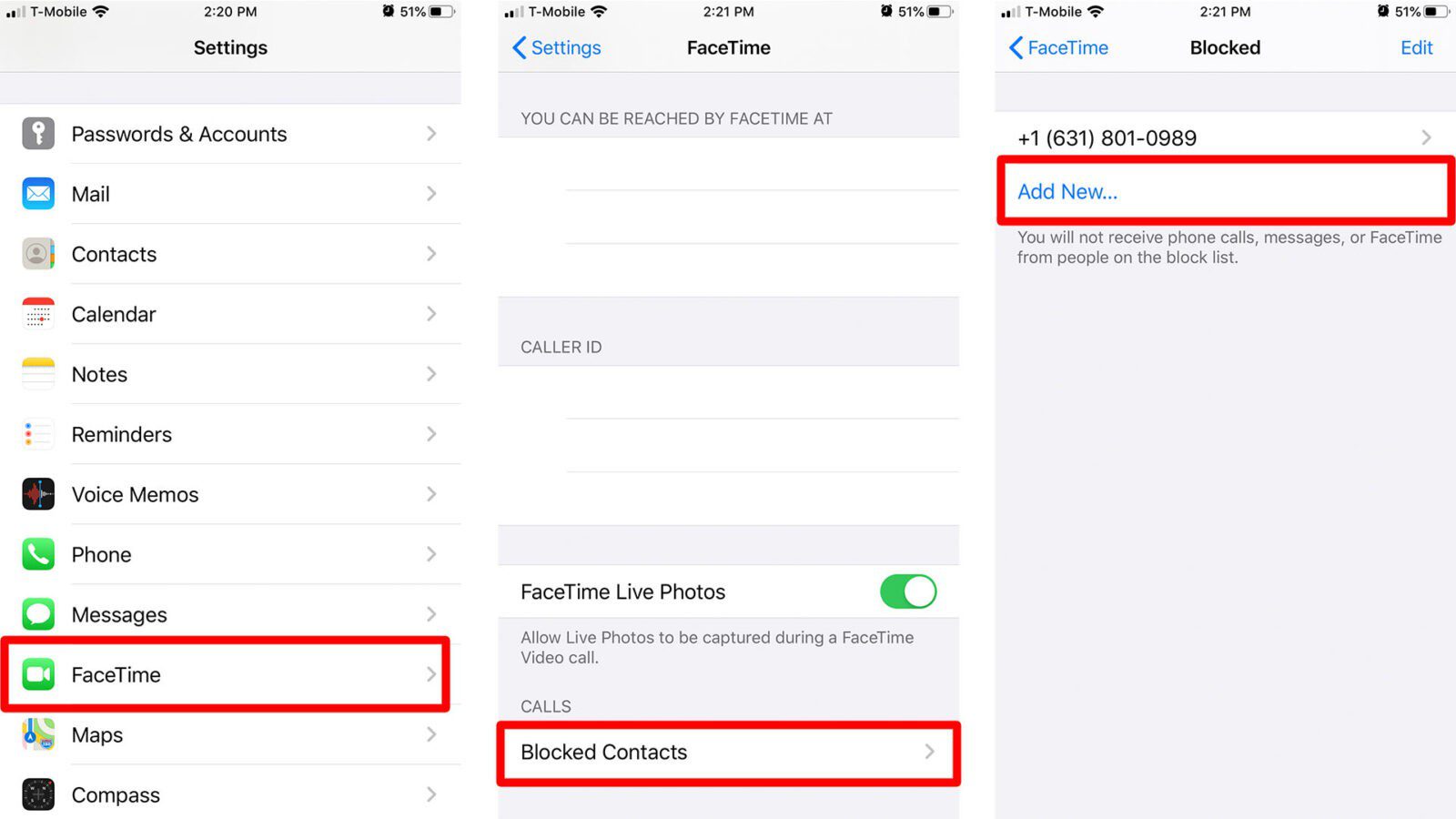 how to block a number on iphone