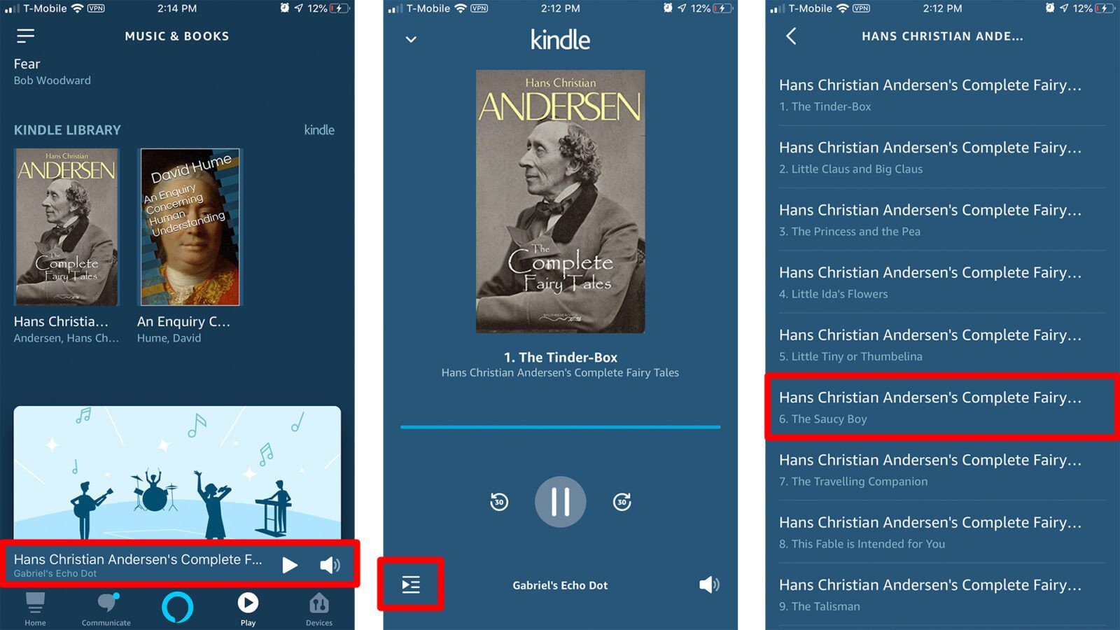 How to Have Alexa Read a Kindle Book