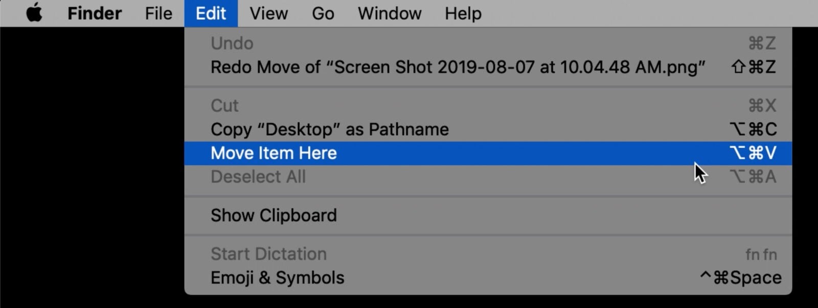 how to copy and paste on mac