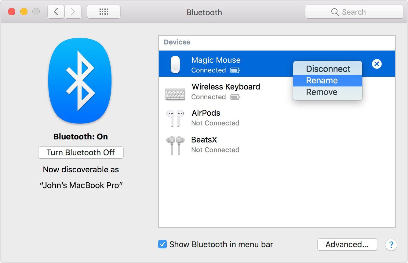 How To Rename AirPods on Mac Computer