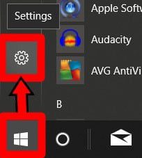 change to administrator windows 10 Settings 1