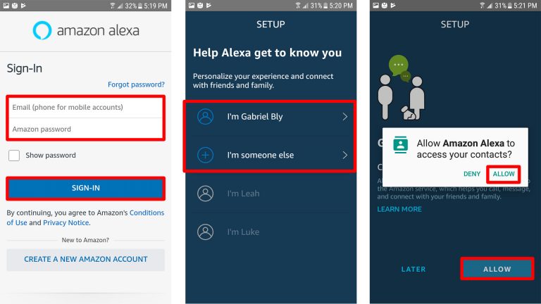 how to verify your phone number on the alexa app