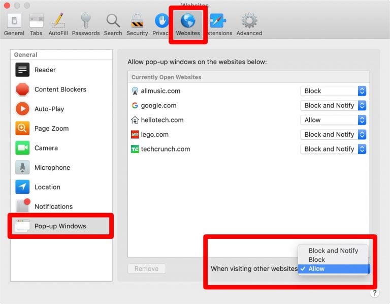 How to Allow Pop-ups on Safari : HelloTech How