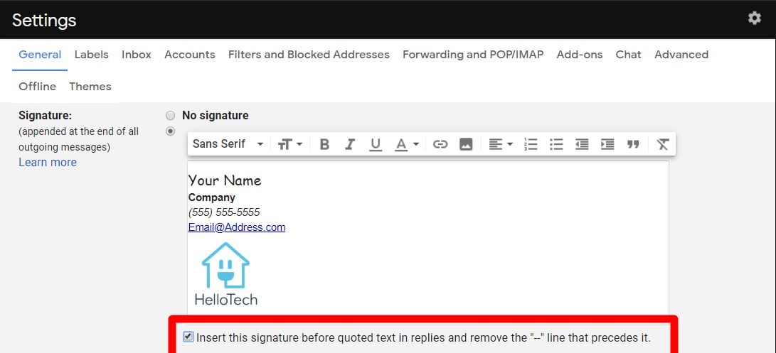 How to Add a Signature in Gmail