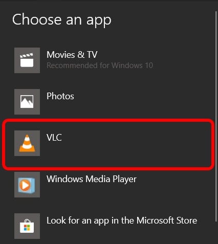 How to Make VLC the Default Player in Windows 10