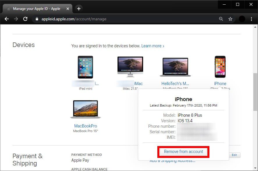 How to Remove Your Apple ID from a Browser