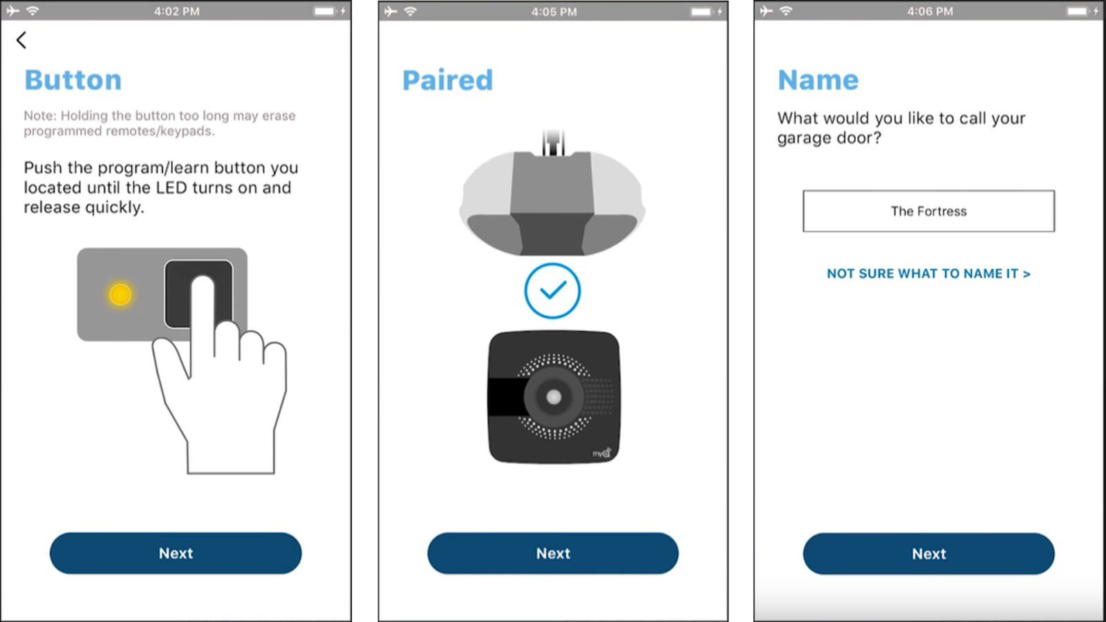 how to install myq garage door opener 