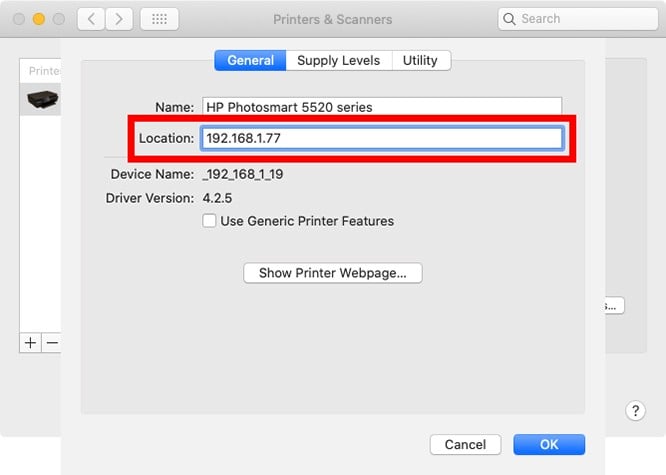 How to Change Your Printer IP Address on Mac