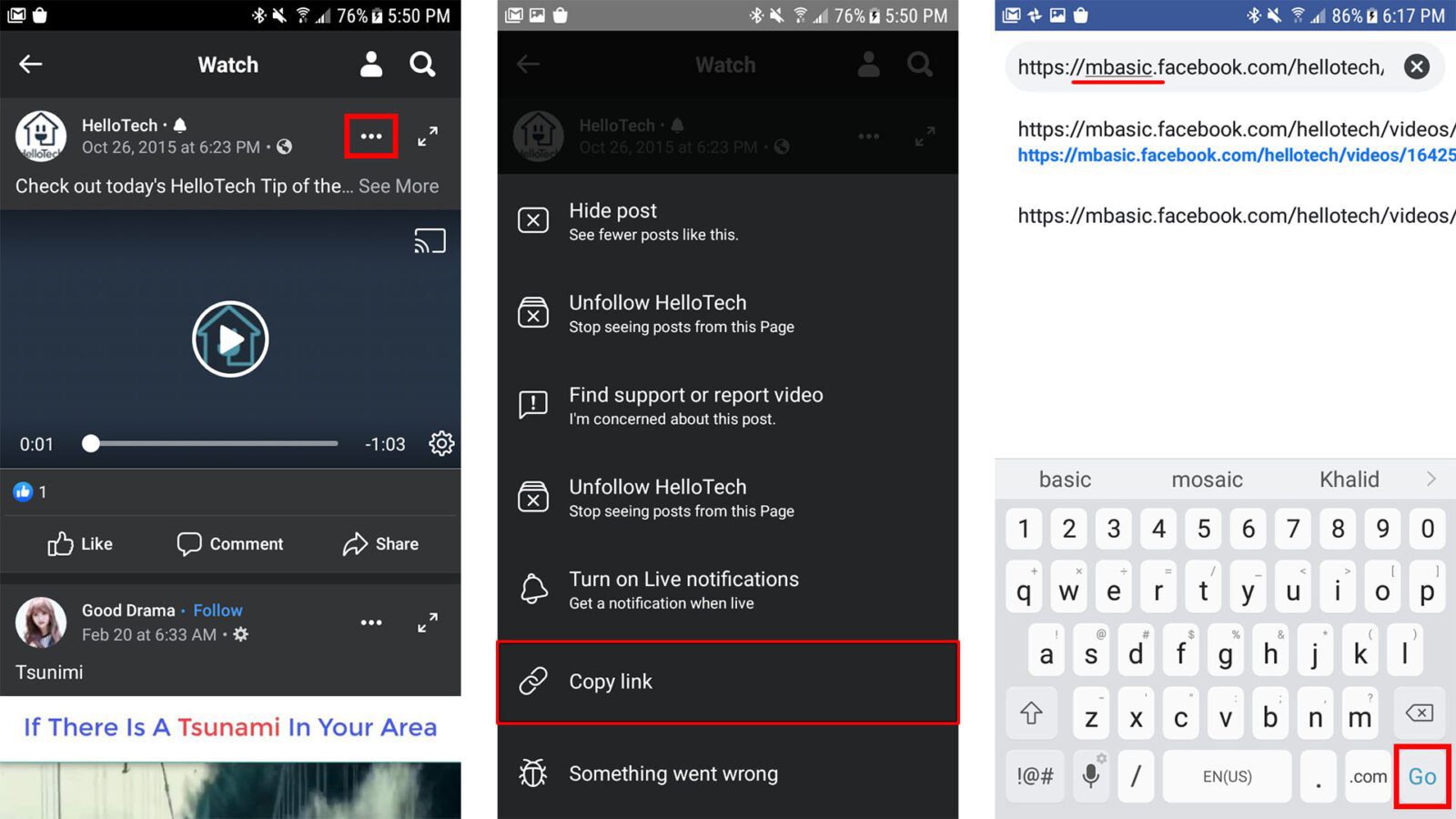 how to download videos from facebook to Android