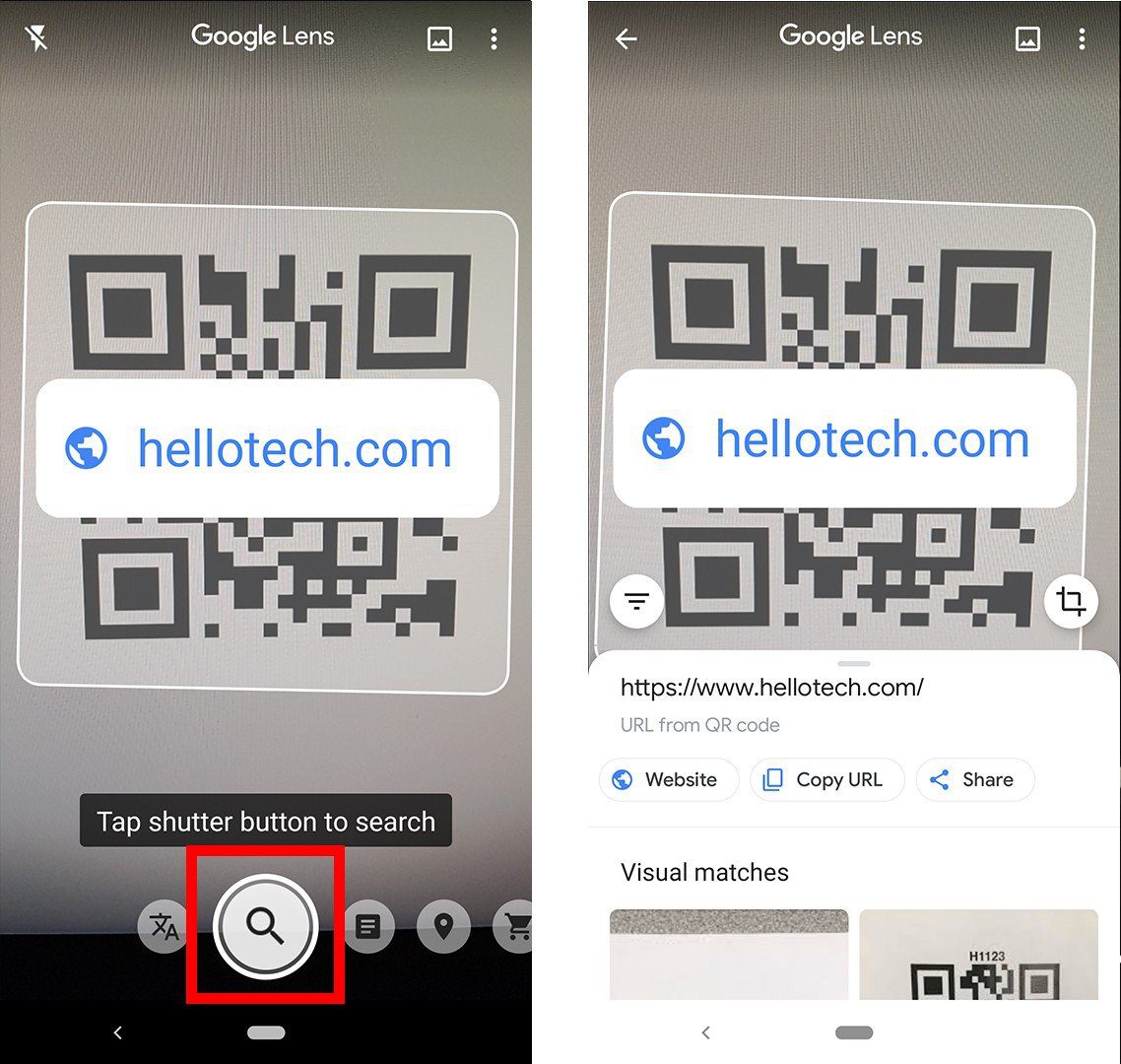 How to Scan a QR Code on an iPhone or Android : HelloTech How