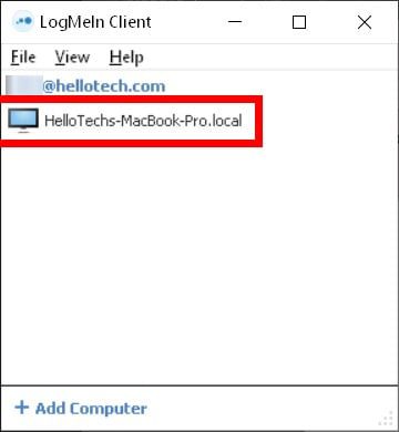 How to Control Another Computer with LogMeIn