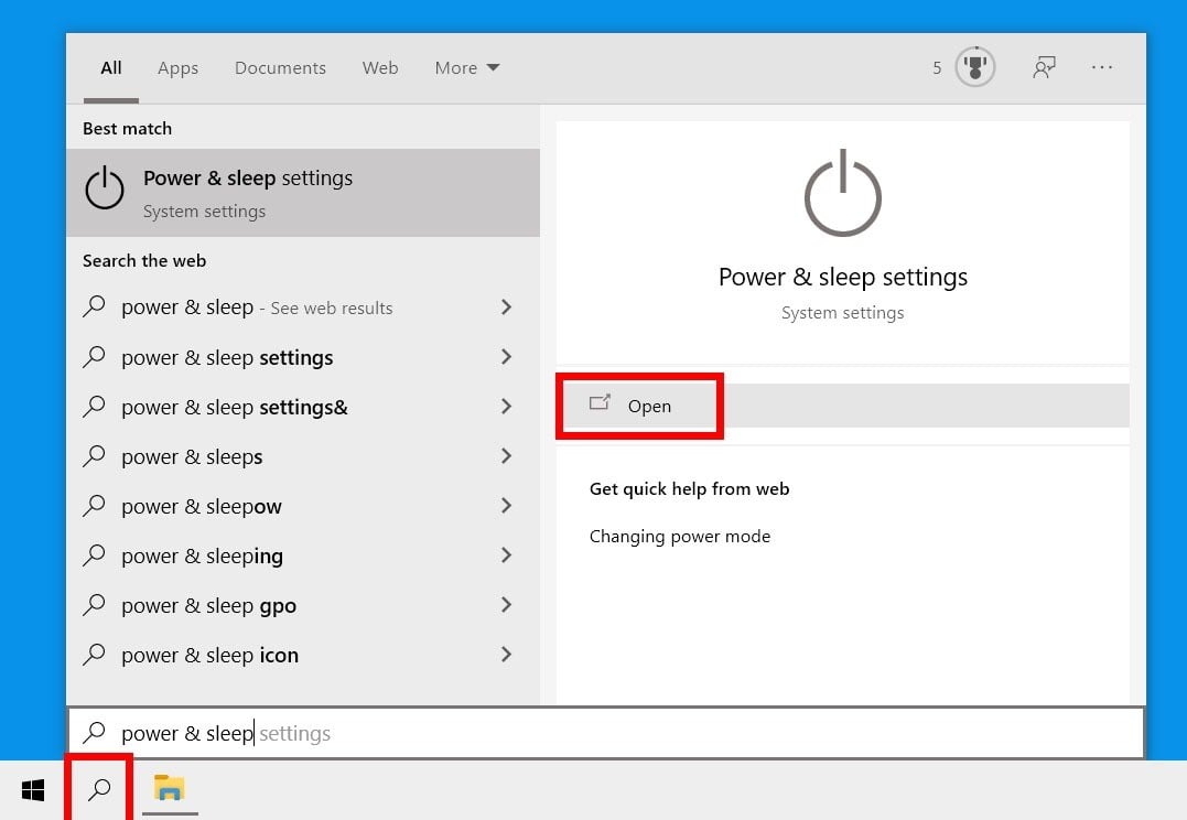 windows 10 sleep doesn't work