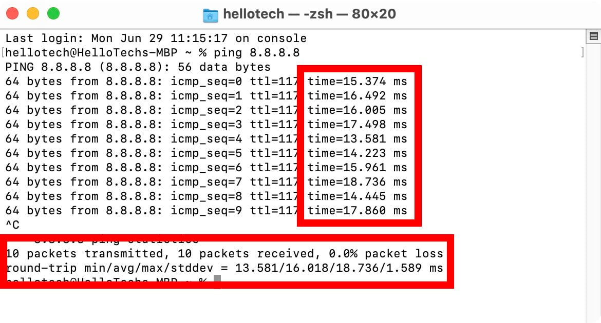 How to Do a Ping Test on a Mac Computer : HelloTech How