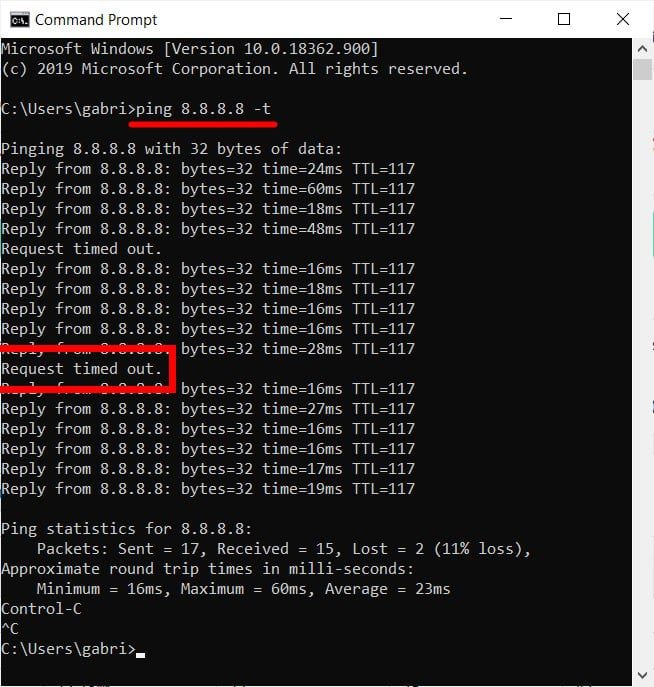 repulsion Rose medier How to Do a Ping Test on a Windows 10 PC : HelloTech How