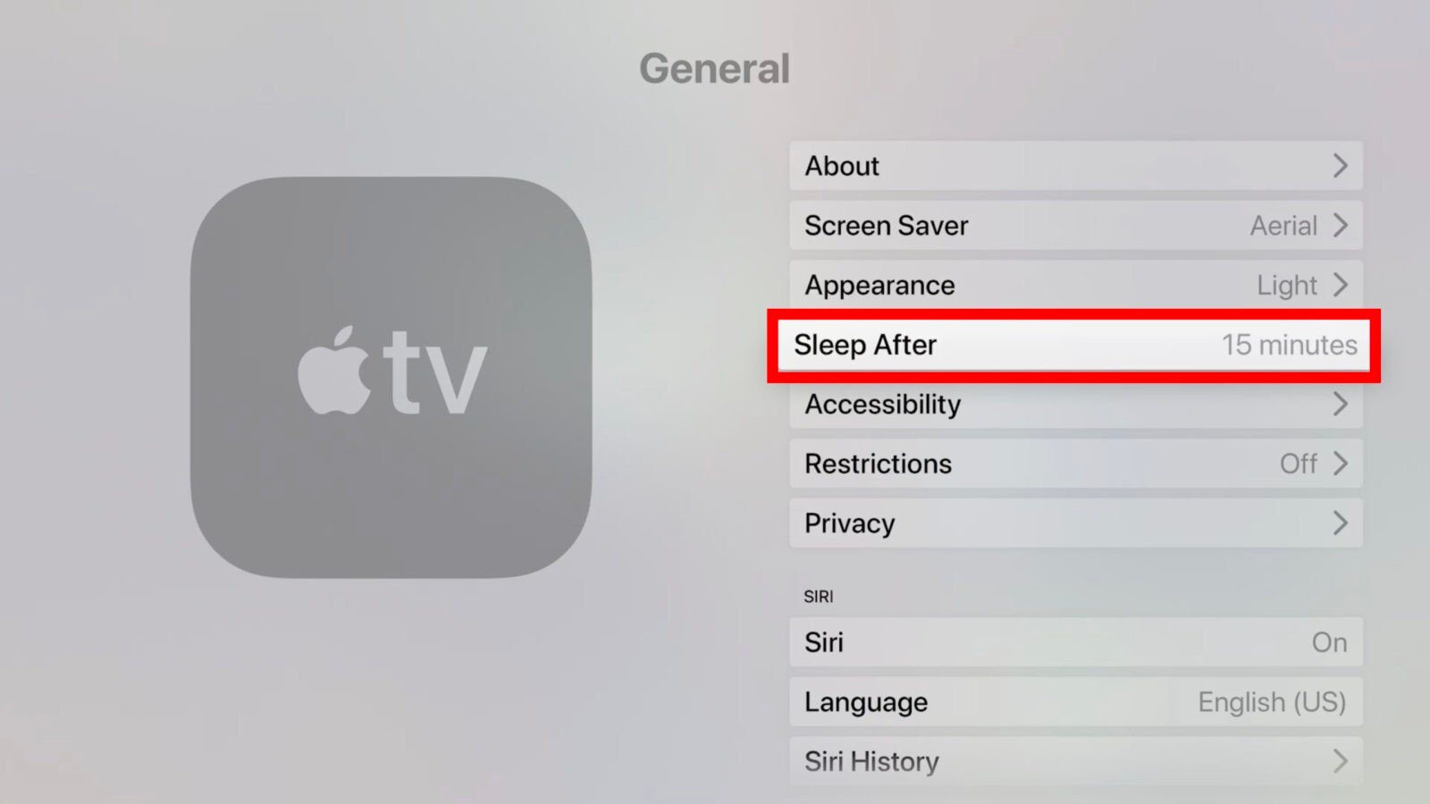 How to Set a Sleep Timer on Your Apple TV
