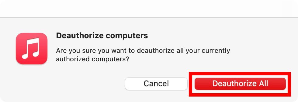 How to Deauthorize All Your Computers on a Mac 