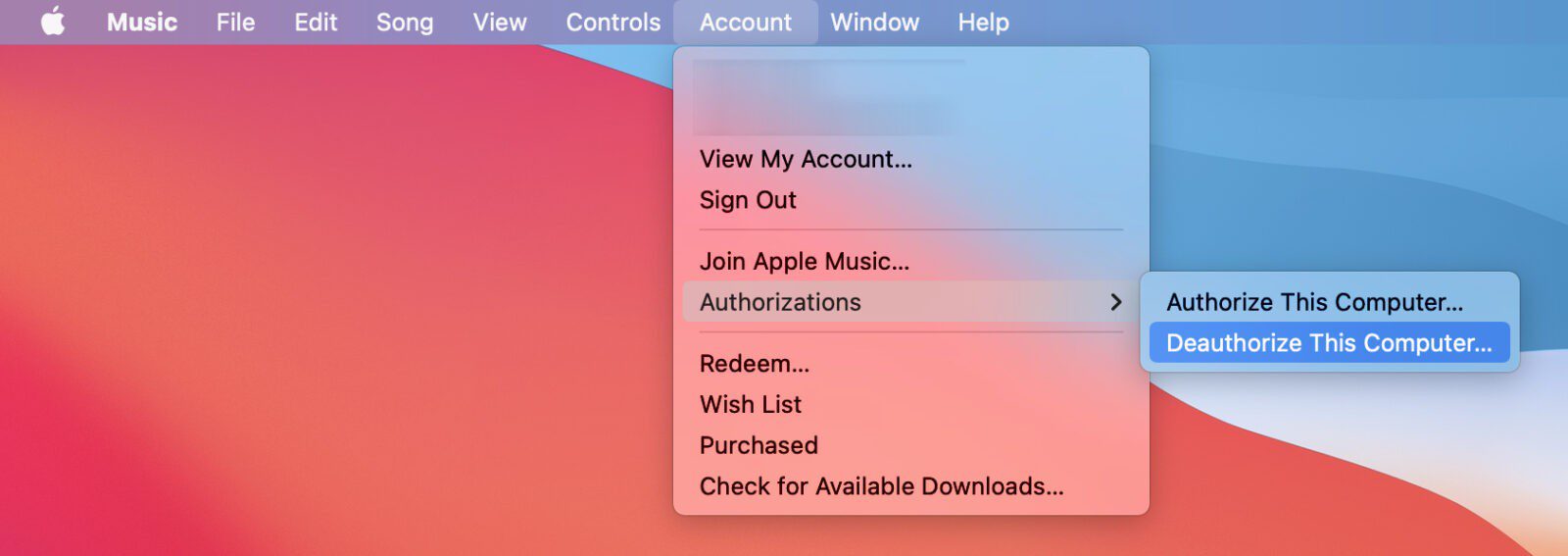 How to Deauthorize a Mac Computer on iTunes or Apple Music