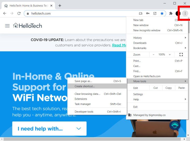 How To Create A Desktop Shortcut To A Website HelloTech How turn-website-desktop-shortcut-icons-into-custom-website-images-works