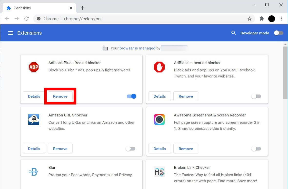 How to Remove Chrome Extensions