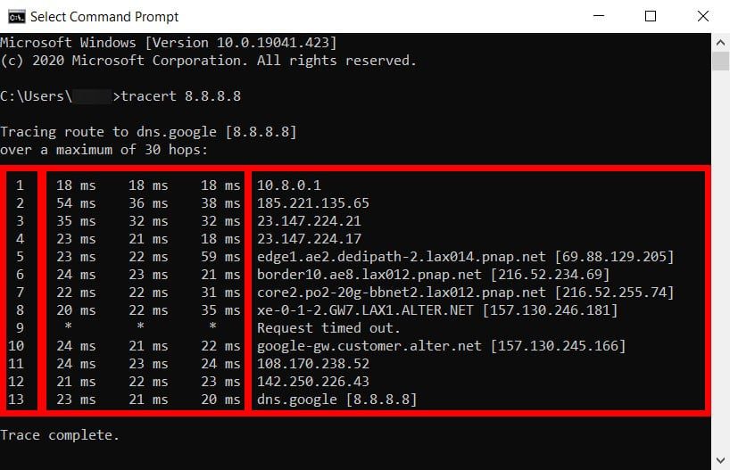 How to Read Traceroute Results
