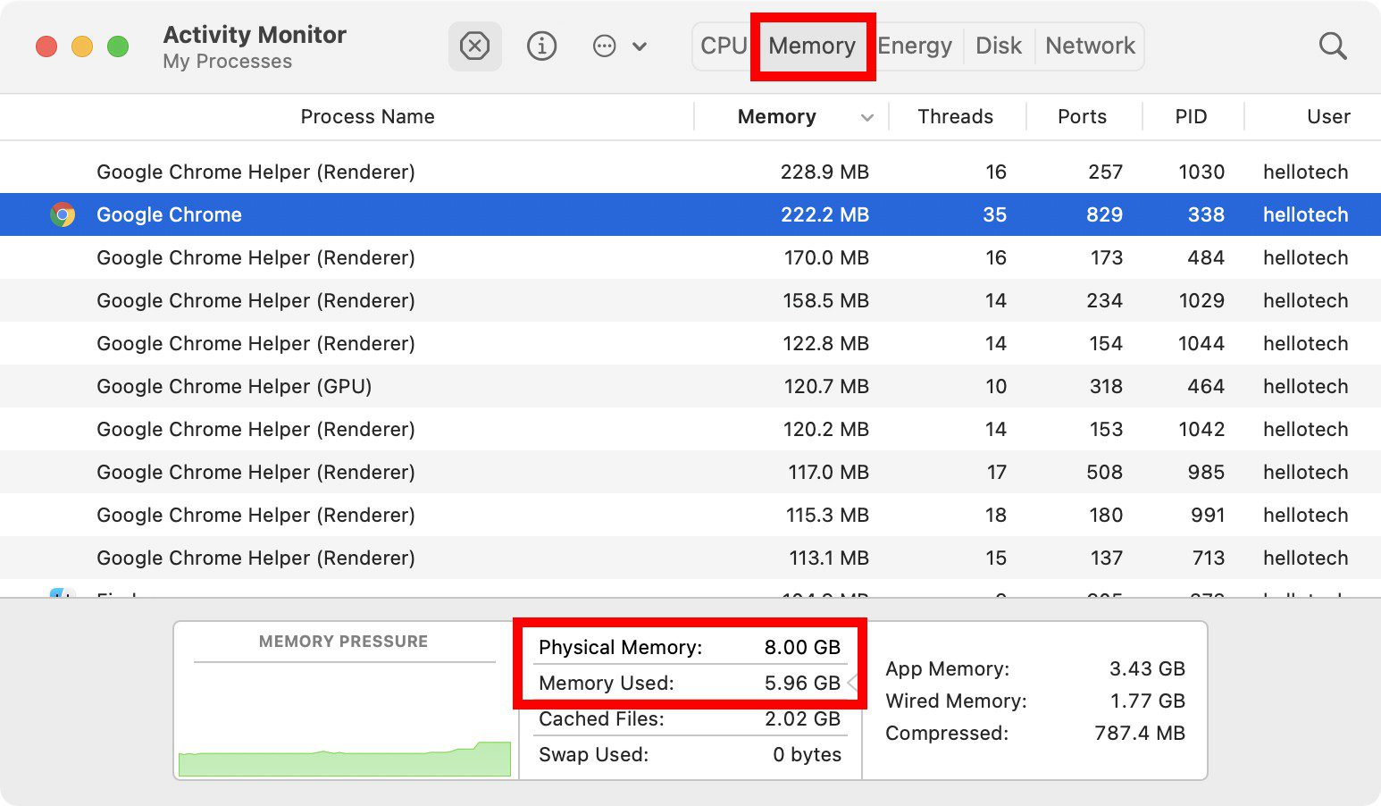 How to Check Your Memory on a Mac