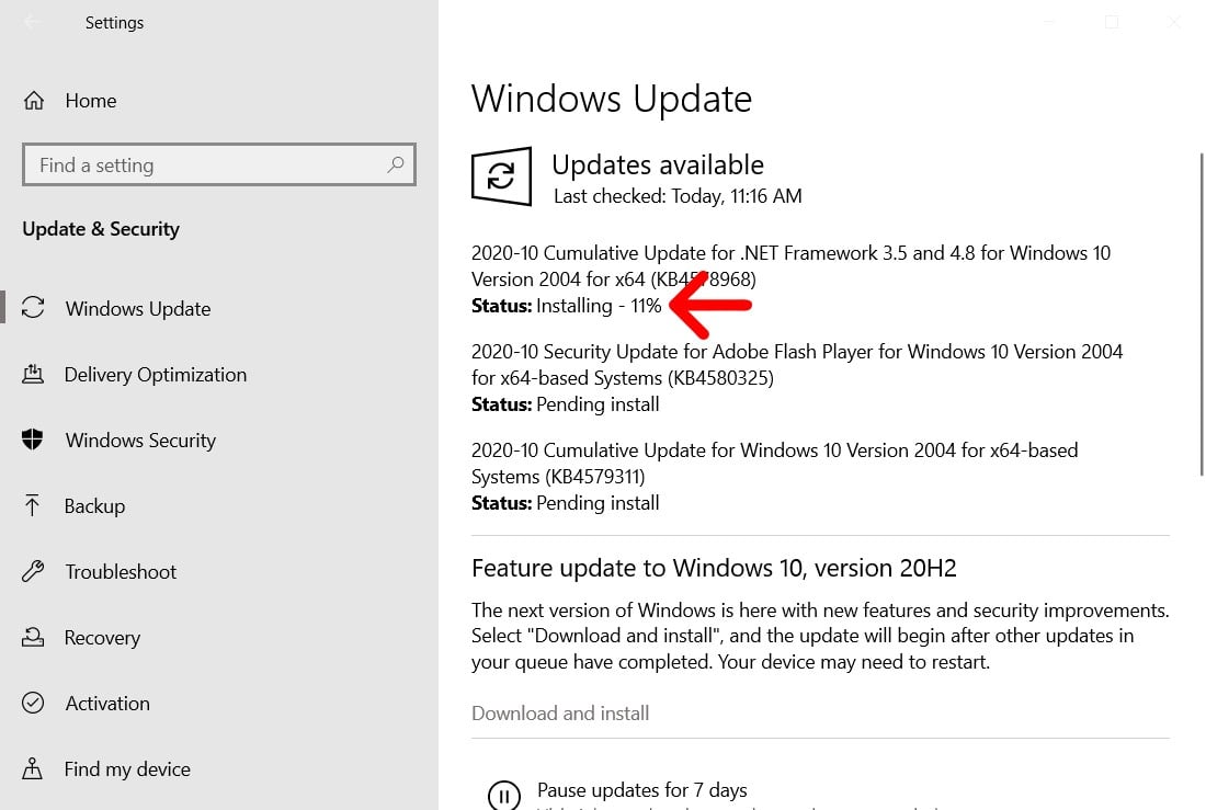 How to Update Windows 10 Manually