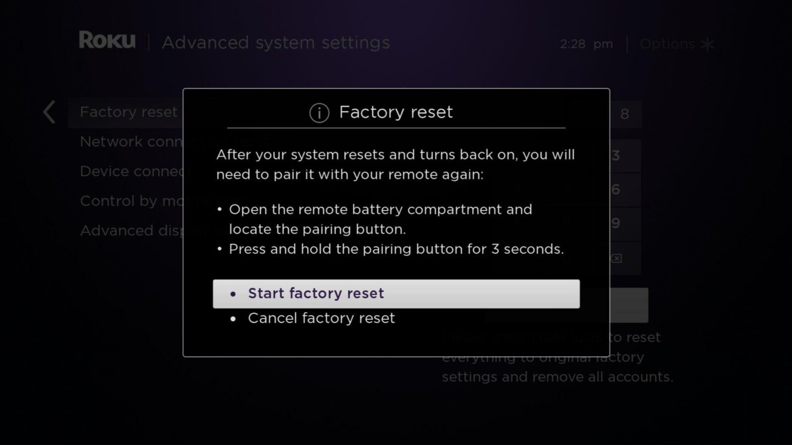 How to Factory Reset Your Roku Device : HelloTech How