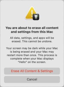 How to Reset Any Mac Computer to Factory Settings : HelloTech How