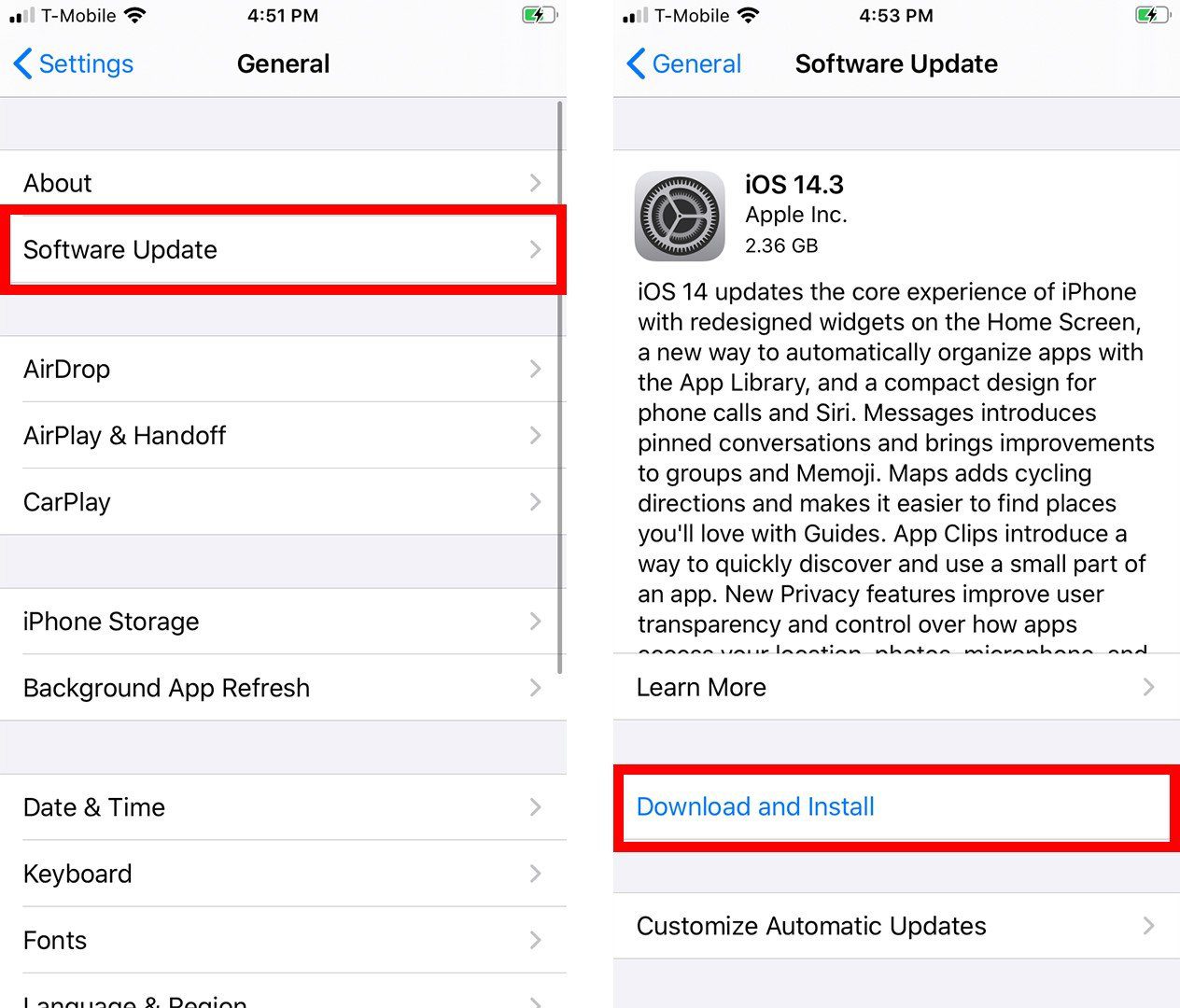 How to Update your iPhone Manually