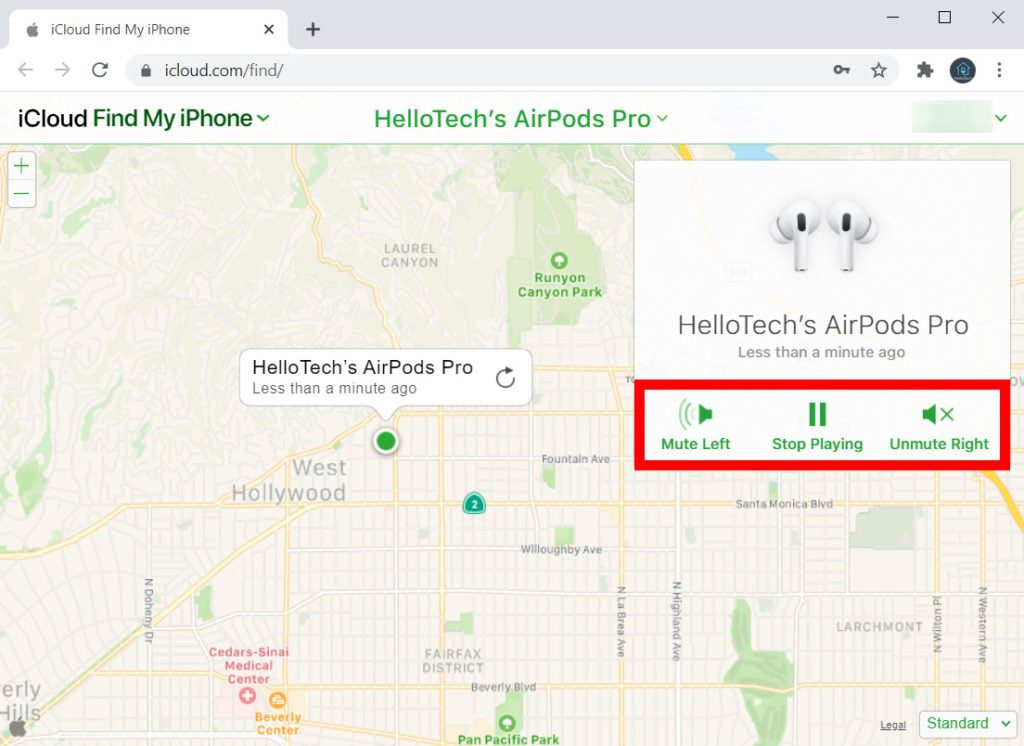 How to Find Lost AirPods on a Web Browser