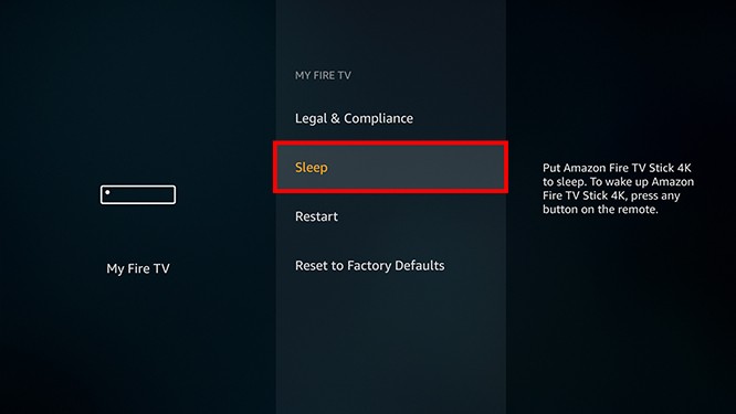 How to Turn Off Your Fire TV Stick from the Home Screen