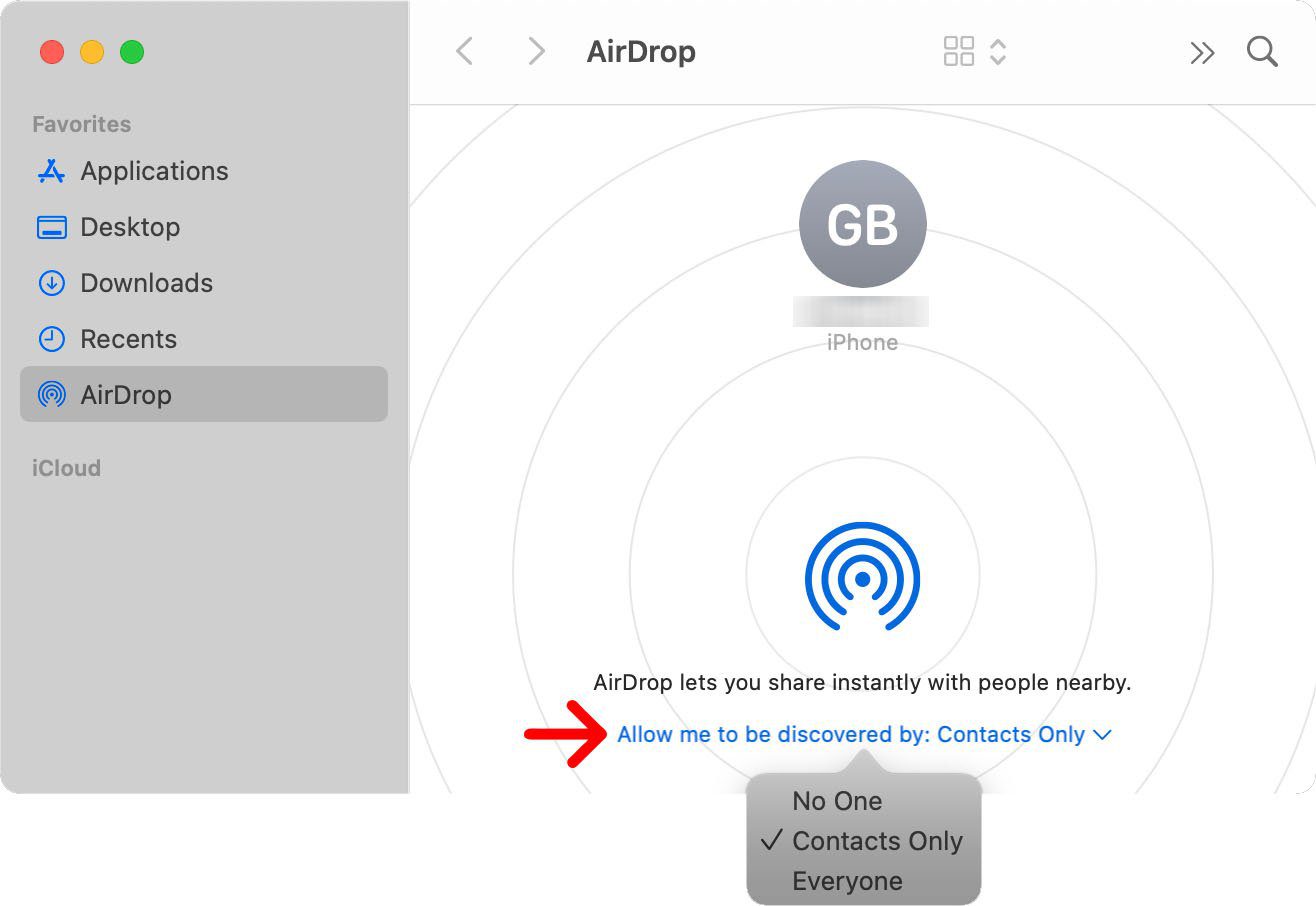 How to Turn On AirDrop On a Mac