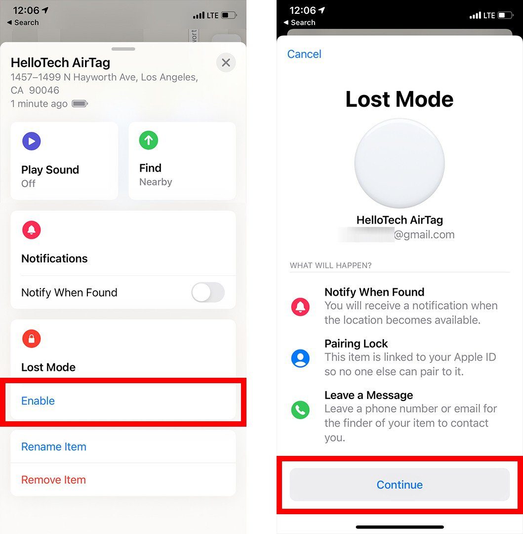 How to Turn On Lost Mode for Your AirTag 