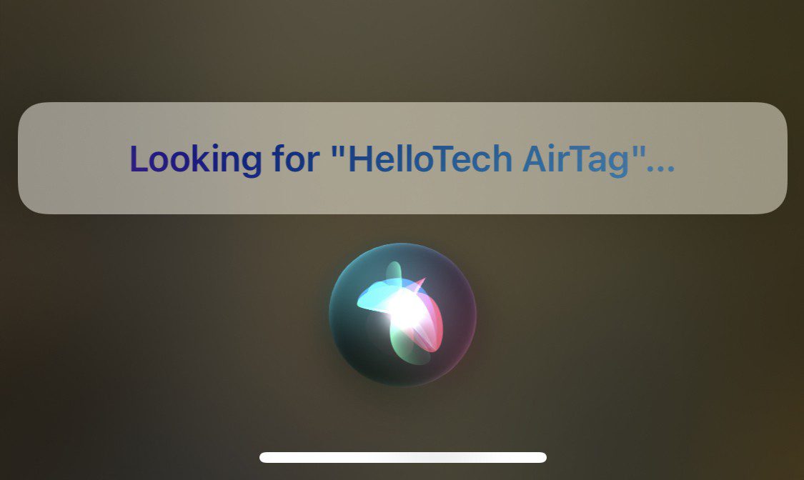 How to Find an AirTag Using Siri