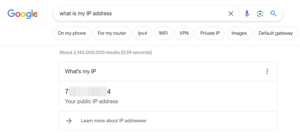 what is my mac public ip address