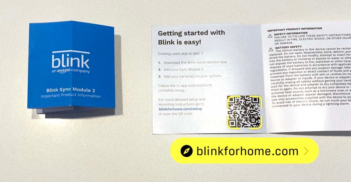 How to Set Up the Blink App