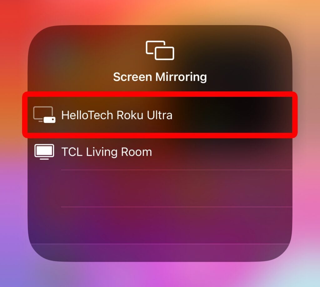 How to Screen Mirror Your iPhone to a Roku TV HelloTech How