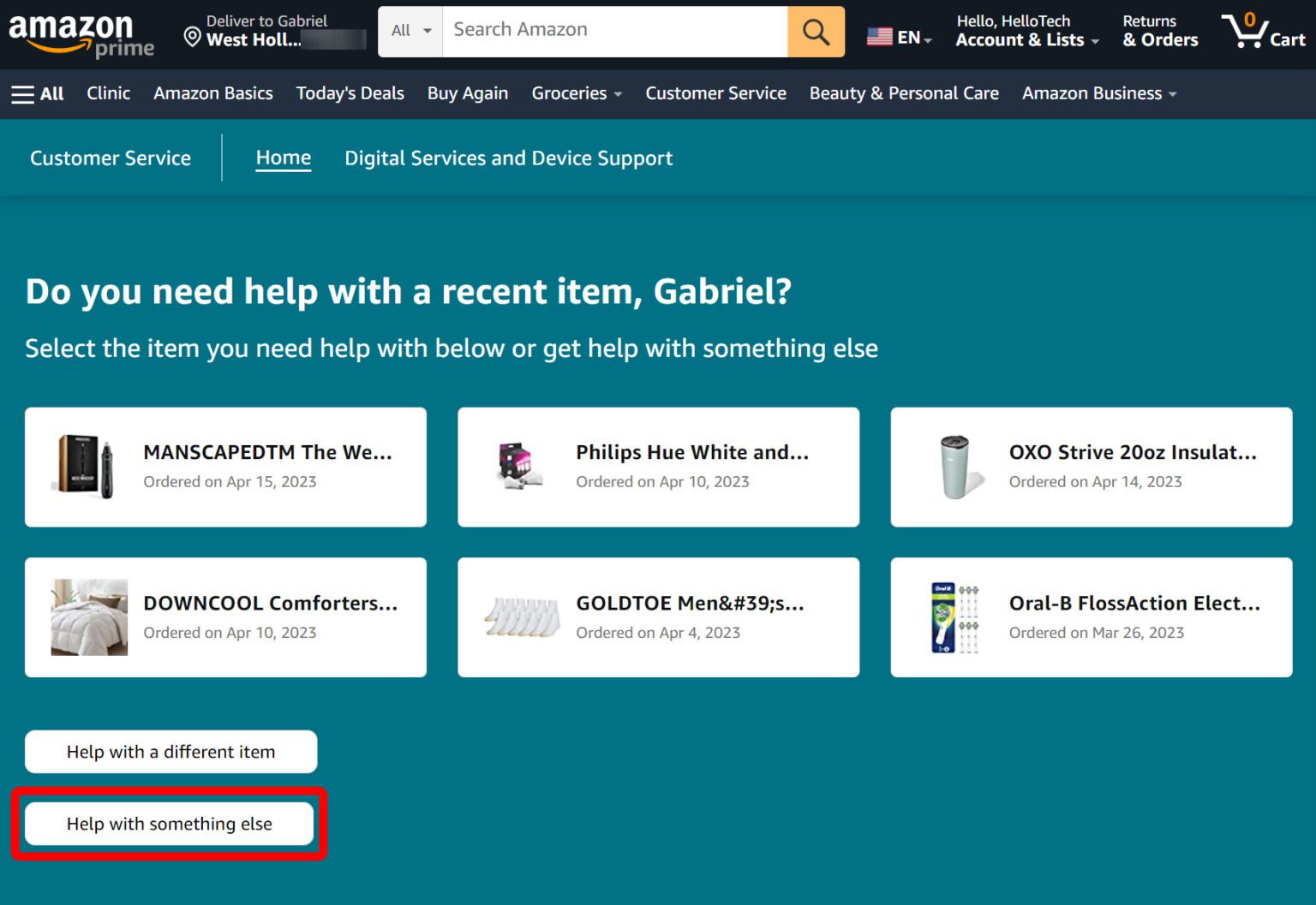 How to Contact Amazon Customer Service HelloTech How