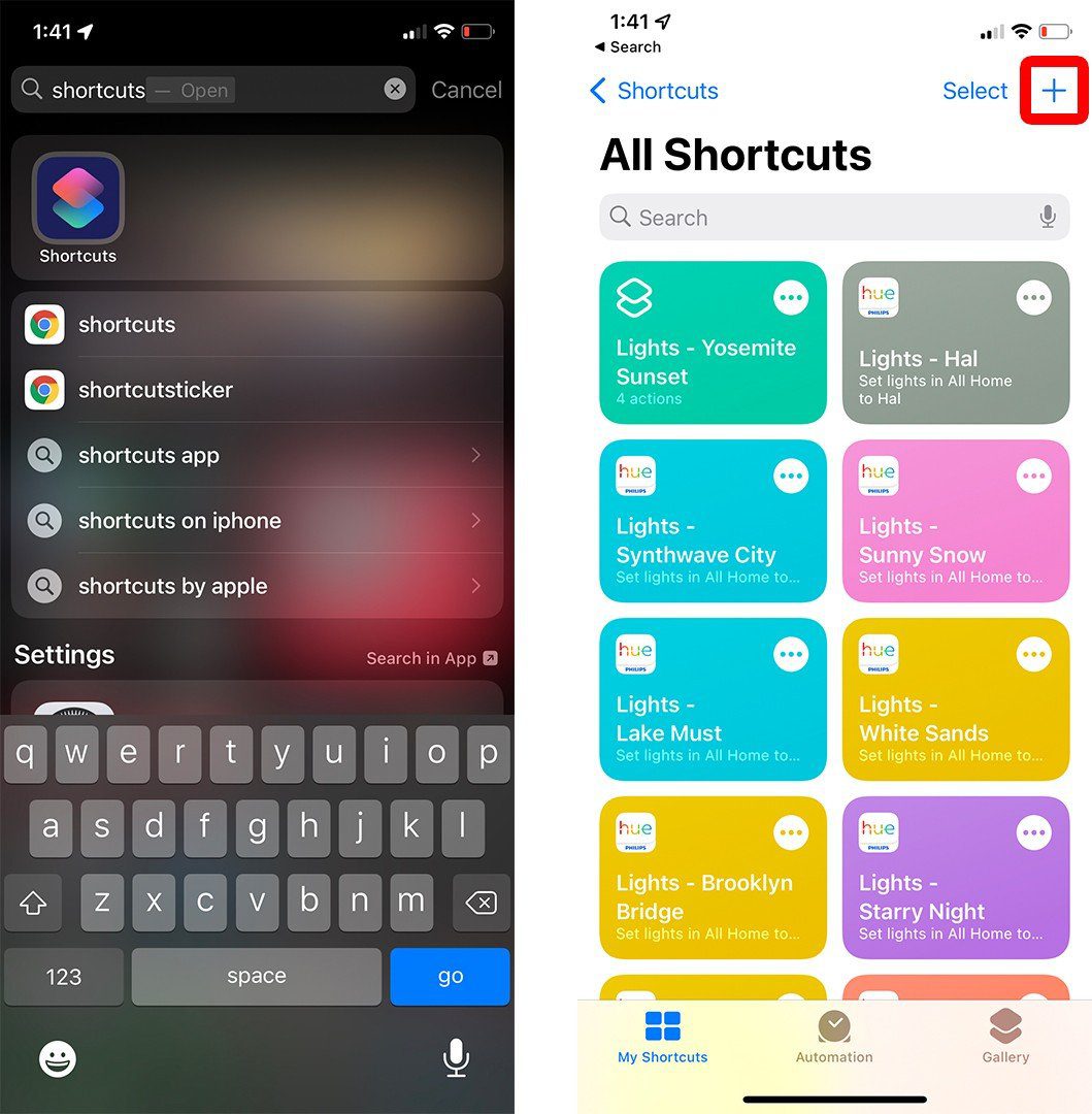 How to Add a Philips Hue Scene to Your iPhone Home Screen