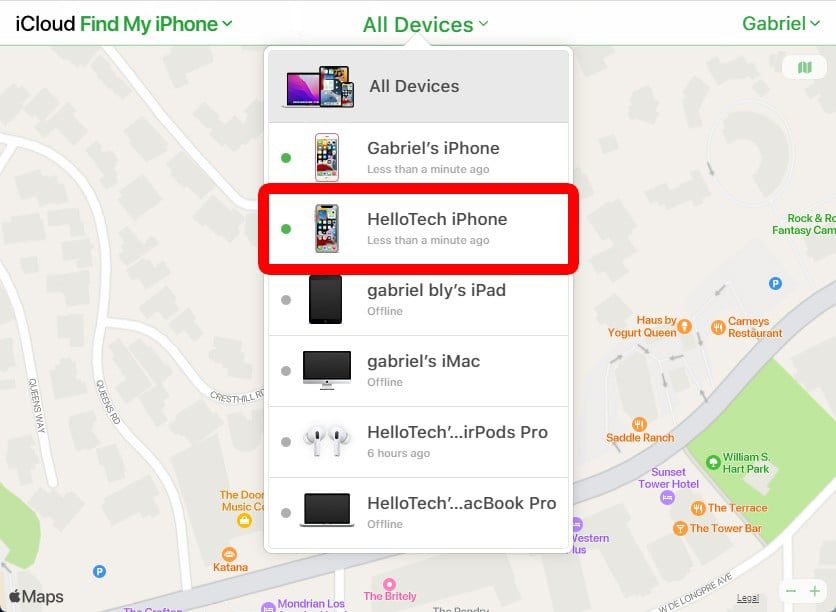 How to Use a Web Browser to Find Your iPhone