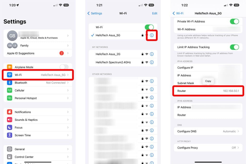 How to Find Your Router’s IP Address on an iPhone