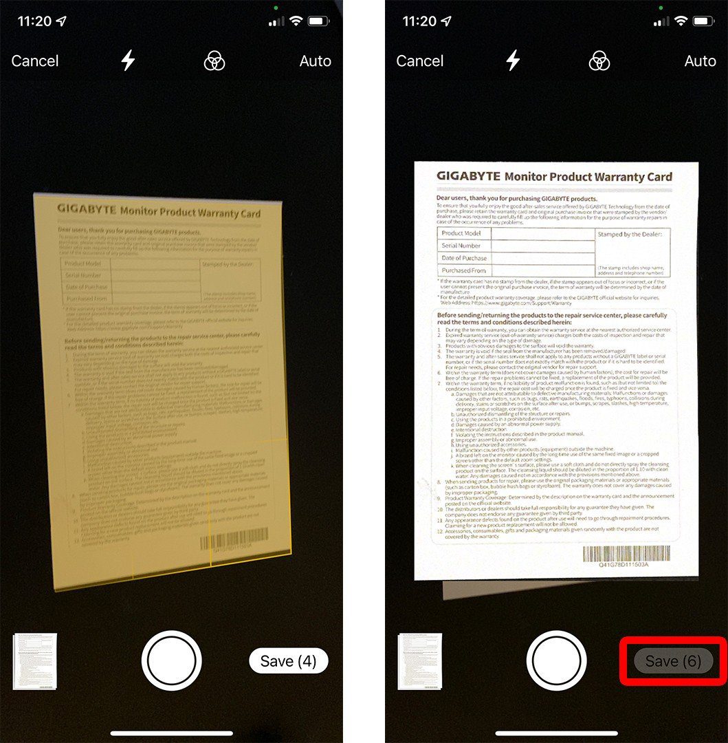 How to Scan a Document or Handwritten Note on an iPhone : HelloTech How