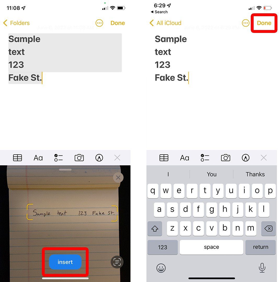 How to Scan a Document or Handwritten Note on an iPhone : HelloTech How