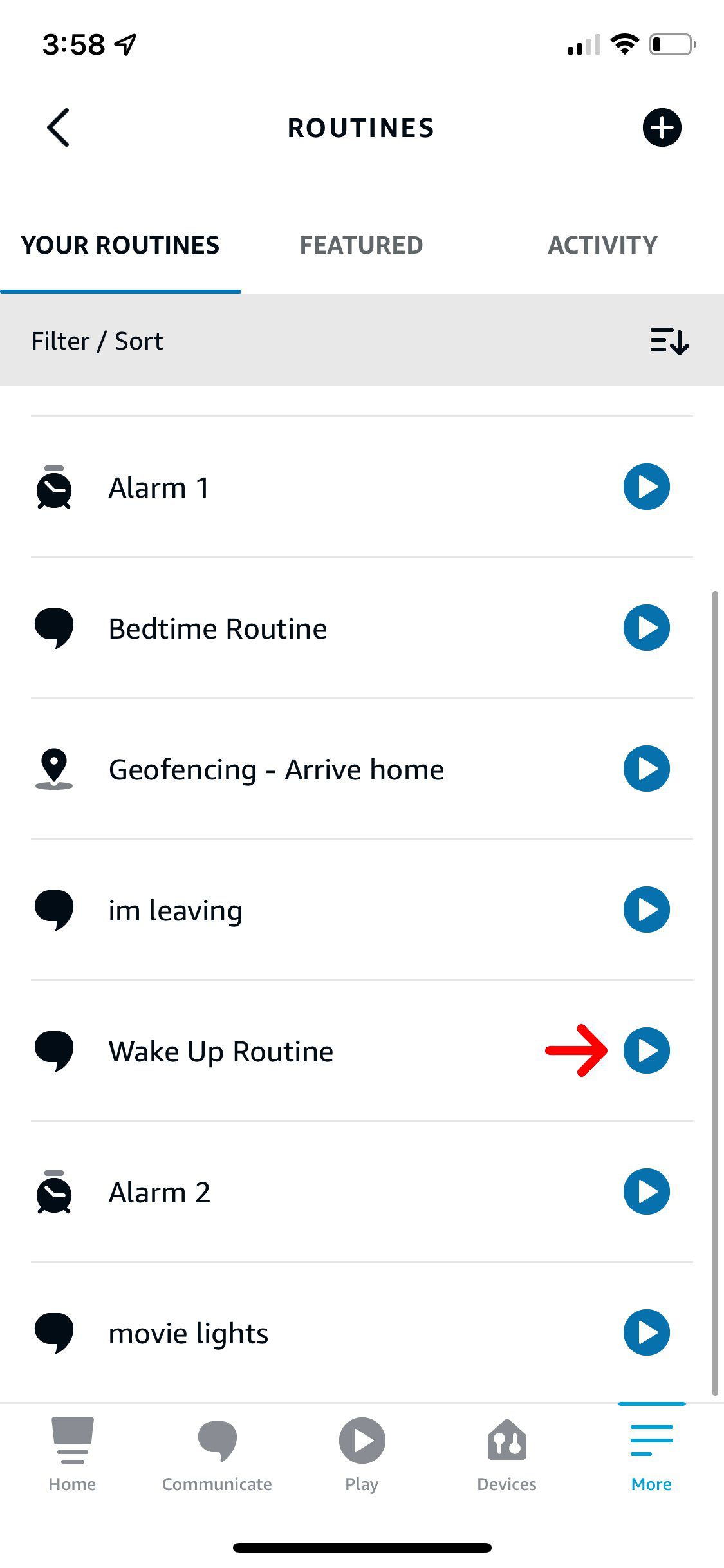 Alexa location-based Routines turns on your lights when you