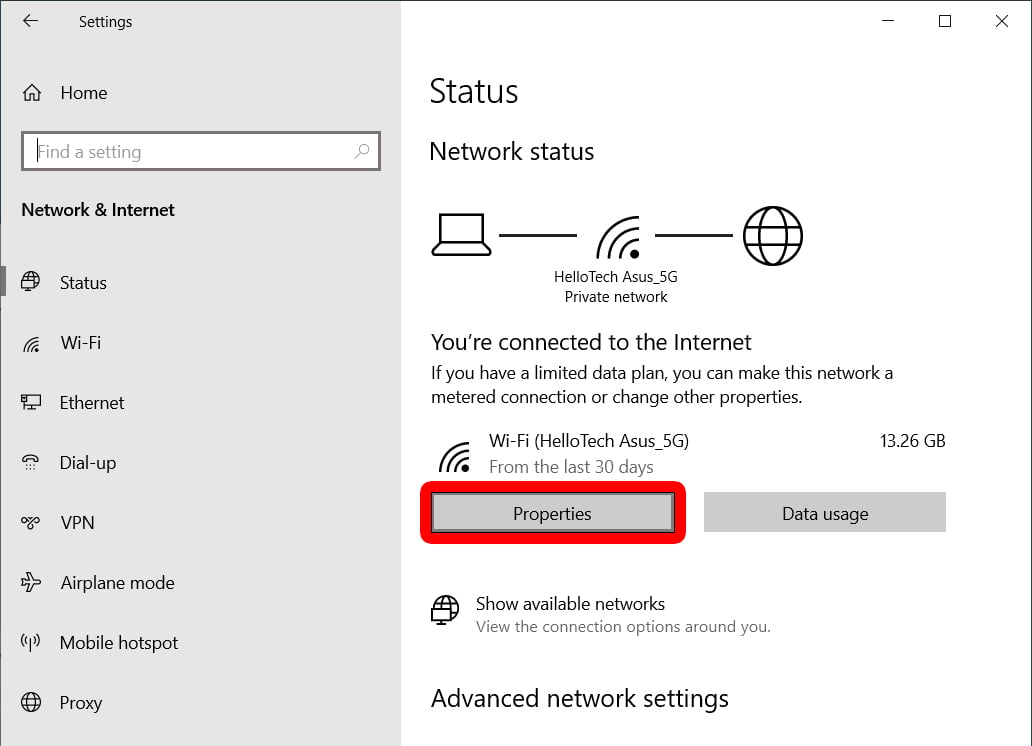 How to Find IP Address on a Windows 10 Computer