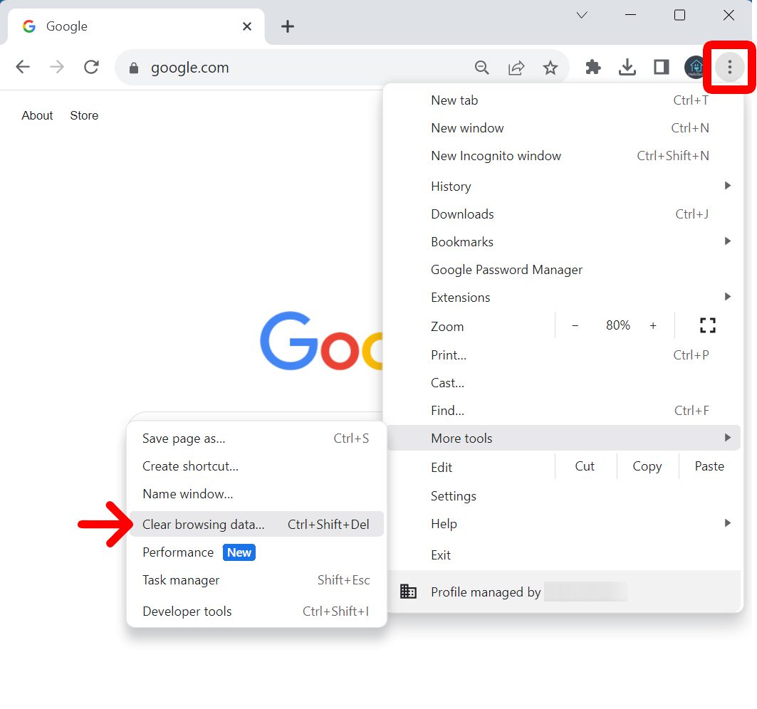 How to Clear the Cache in Microsoft Edge