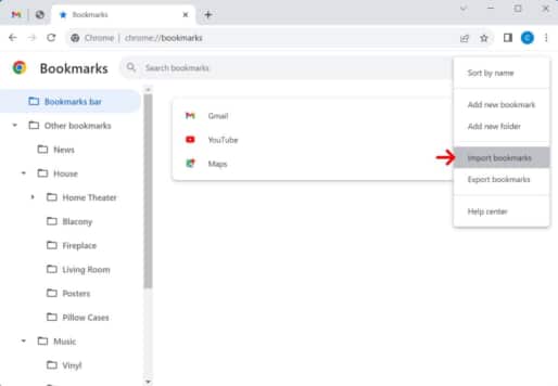 How to Export, Save, and Import Chrome Bookmarks : HelloTech How