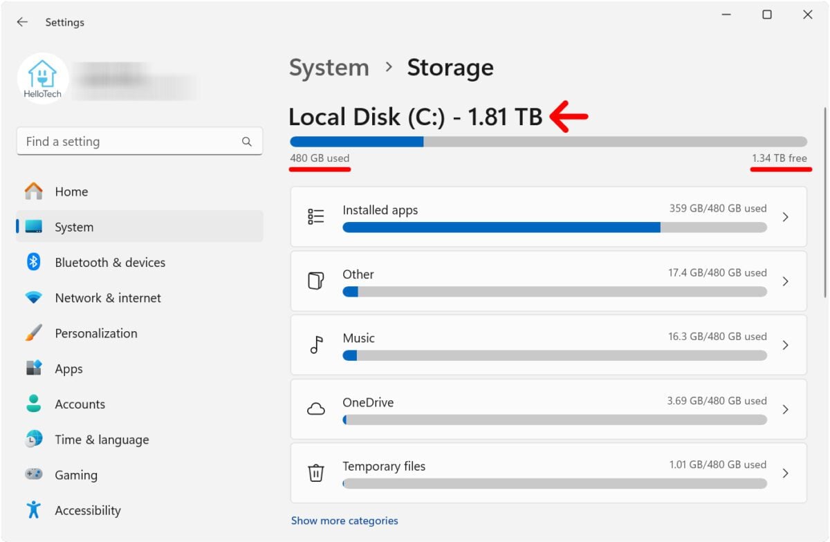 How To Check Your Hard Drive Specs on a Windows 11 PC