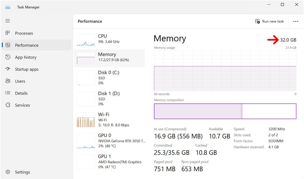 How To Check Your RAM in Windows 11